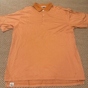 Peter Millar Burnt Orange Polo